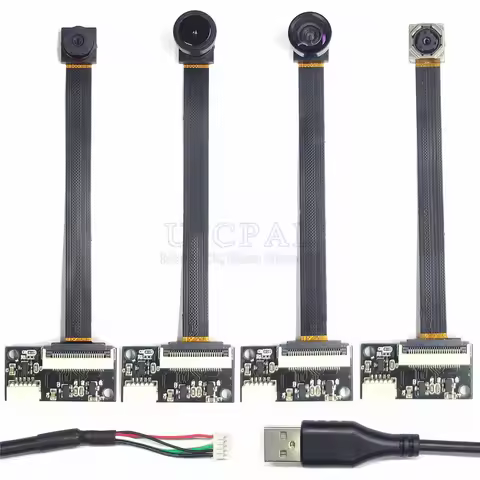 New OV5640 USB Camera Module UVC Drive-free to 5Pin USB Cable for Android WIN XP 7 8 1066 120 160 De