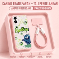 Anti Friction Bag 2 In 1+Tail Monster Inc Casing hp Oppo Reno 16F 5G A6C Reno 15F A6X A6T A6S Pro A5