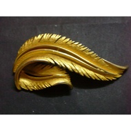 H045 Vintage Leaf Brooch Pin Jewellery Accessories