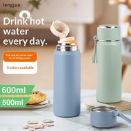 fengjue 500/600/800/1000 ML Stainless Steel Thermal Water Bottle Keep Cold And Hot Thermo Coffee Mug