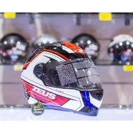 Helm Zeus 811 Plasma White Red Blue