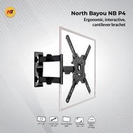 NB North Bayou TV Rack P4 32 - 55 Inch Single Arm LCD Led Wall Mount TV Bracket Full Motion Centilever TV Rack 1282
