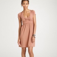 J.CREW Softspun Sunset Brown Dress Size S
