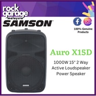 Samson Auro X15D 1000W 15" 2 Way Active Loudspeaker Power Speaker ( Auro X15D / AuroX15D )