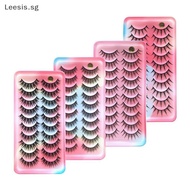 Readystock Fake Eyelash Anime Eyelash 10 Pairs Little Devil Eyelash Natural Day Makeup Manga Eyelash