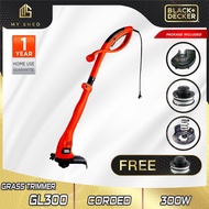 BLACK & DECKER GL300-XD 300W 23cm Grass Trimmer (GL300)
