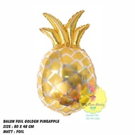 U A4 BALON FOIL GOLDEN PINEAPPLE JUMBO / BALON FOIL NANAS EMAS / BALON