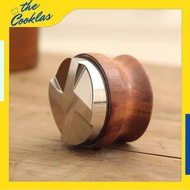 Walnut Macaron Tamper | Distribution Tool | Coffee Leveler | Coffee Powder Leveler