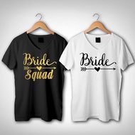 bride shirt sticker / heat press sticker / stiker baju