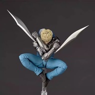 Bandai | 18cm Ko Revoltech Amazing Yamaguchi Genos Action Figure One Punch Man Articulated With Swap