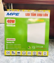 [Đèn Chùm Xinh]MPE- Đèn led tấm Panel MPE FPD-6060Đèn led tấm la phông thạch cao 60x60 MPE 40w