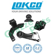 (4pc) Lokco Engine Mounting Set for Proton Saga Iswara 1.3 4G13 1.5 4G15 1992-2006 LMST 1.3 4G13 200