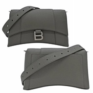 【門市全新現貨】BALENCIAGA巴黎世家 Downtown XS皮革沙漏包斜背包(附防塵袋)