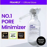 [FRANKLY] Closer Serum - Pore Minimizing, Anti-Aging, Elasticity, Hydration, Plump & Dewy Skin |9 Pe
