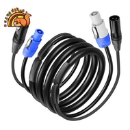 DMX512 Extension Cable 3Pin XLR Signal Combo Cables forStage Lighting, Concerts, Events