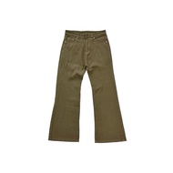 PRESET FLARED JEANS - unisex brown FLARED baggy jeans 1792
