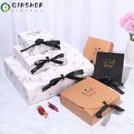 QINSHOP Candy Box DIY Creative Present Simple Kraft paper