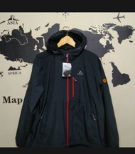 jaket eiger perseverence outdoor hiking anti air anti angin