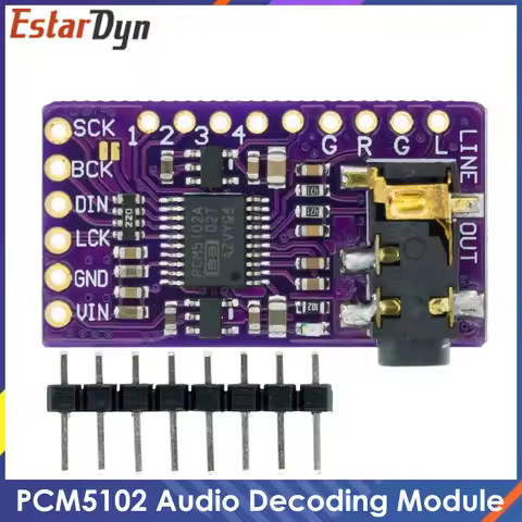 Interface I2S PCM5102A DAC Decoder GY-PCM5102 I2S Player Module For Raspberry Pi pHAT Format Board D