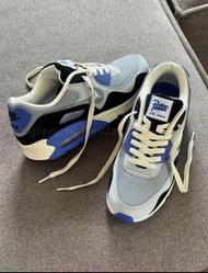 👟 全新 Patta x Nike Air Max 90 Waves 低幫跑步鞋 灰藍色