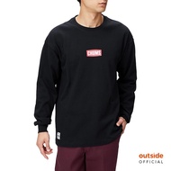 Chums Oversized Mini Chums Logo L/S T-Shirt - Black