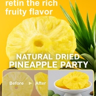 Dried Pineapple High-Potency VC Natural Dehydrated Low-Calorie Pineapple Slices Dried Fruit Snacks
