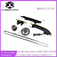 M254 Engine Rebuild Timing Chain Kit For Mercedes-Benz 1.5 2.0 C300 C400 CLE180 CLE200 CLE300 E200 E