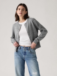 เสื้อคาร์ดิแกน Levis® Womens Supersoft Crewneck Cardigan
