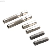 Aziinn 1 4 to 4mm Screwdriver Adapters 6PCS 6 35mm to 4mm for Easy Conversion and Broad Application 