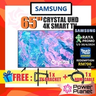 [ KETUPAT POINT BY REDEMPTION💚] [FREE GIFT] Samsung 65" TV Crystal UHD CU7000 4K Smart TV Ultra HD UA65CU7000KXXM