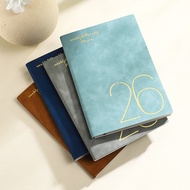 2026 English Schedule Book Planner Weekly Planner A5 Daily Planner Annual Calendar Book
