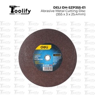 DELI DH-SZP355-E1 – Abrasive Metal Cutting Disc (355 x 3 x 25.4mm)