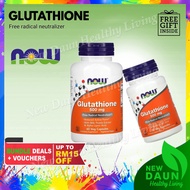 [OriUSA][ReadyMY] Now Foods Glutathione 500mg|250mg Master Antioxidant Alpha lipoic acid free radical