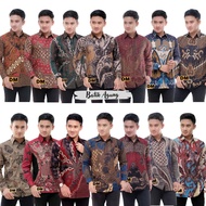 HOT SALE KEMEJA LENGAN PANJANG SHIRT LONG SLEEVE BATIK ASLI BATIK JAWA BAJU BATIK LELAKI BATIK MODERN BATIK INDONESIA