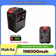 Makita Battery 30 Cell 21v Lithium Battery For Cordless Electric Drill Grass Cutter 198000 mAh