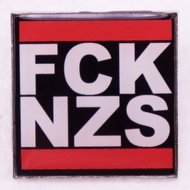 FCKNZS Enamel Pin AntiFa brooch jewelry Backpack Decorate