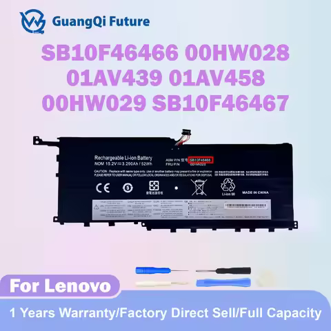 00HW028 3290mAH 52Wh 01AV439 01AV458 SB10F46466 SB10F46467 Battery For Lenovo Thinkpad X1 Carbon 4th