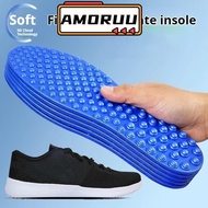 AMOR12UU 1 Pair Massage Insole, High Elasticity Soft Relieve Foot Fatigue Shoes Insoles,  Cushioning