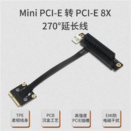 優選+好品質Mini pci-e轉pcie 1x/4x/8x/16x顯卡延長綫轉接卡