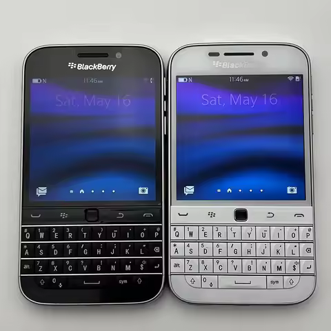 BlackBerry Classic Q20 4G Mobile Cell Phone 2GB RAM 16G ROM 8MP+2MP 3.5" Camera WiFi BlackBerryOS Ce