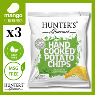 HUNTER’S GOURMET 手製薯片- 海鹽蘋果醋味 40g(3包)(無麩質，無味精，非基因，素食，無人工色素/人工防腐劑)BBD2026/12/16