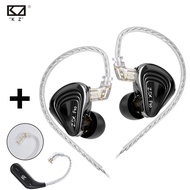KZ ZSX Pro In Ear Earphone Add KZ AZ09 HD Module Bluetooth 5.4 Dual Channel Monitor Cable Earhook Pr