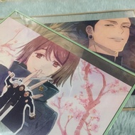 Jujutsu Kaisen: Animate Geto Suguru / Shoko Ieiri A3 Clear Posters Collectibles