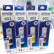 EPSON 003 Original Refill Ink - L1110 / L3100 / L3101 / L3110 / L3116 / L3150 / L5190 / L5196 (BK⚫+ 
