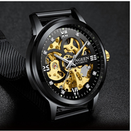 Jam Tangan Pria mechanical automatic FNGEEN 6018 Luxury Business Waterproof Casual Watch