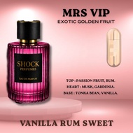 ​MRS VIP SHOCK Perfumes EDP Extrait Perfume Women Fresh Passion Fruit Sweet Vanilla Tonka Tahan Lama