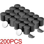 200/50pcs Self Adhesive Magnetic Dia 20mm Thickness 2mm Round Rubber Flexible Small Sticky Magnets D