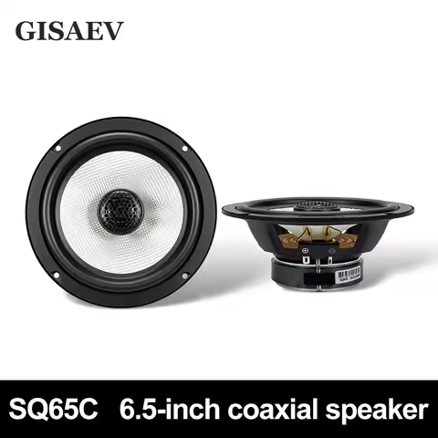 Two 6.5-inch 240-watt (2×120-watt) automotive coaxial speakers, silk dome tweeters, bass drivers, Hi