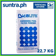 ⌔ ✟ ◹ Suntra Dicalite USA Diatomaceous Earth DE Filter Powder for Swimming Pools