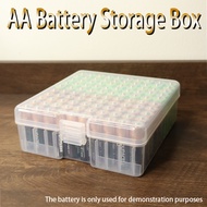 Storage Box/Battery Case/Battery Holder AA battery storage box (excluding batteries), can hold 100 A